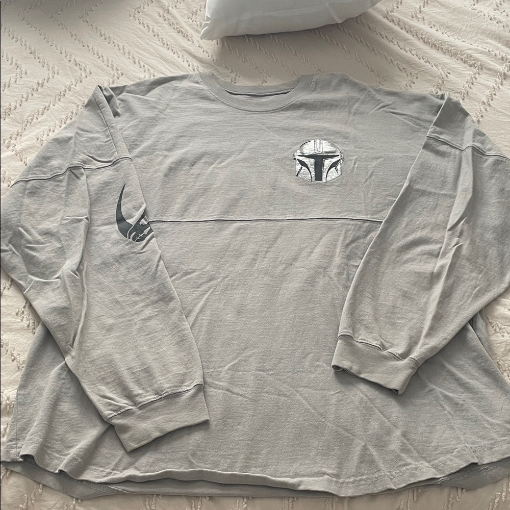 Men's Star Wars Mandalorian Gray Spirit Jersey